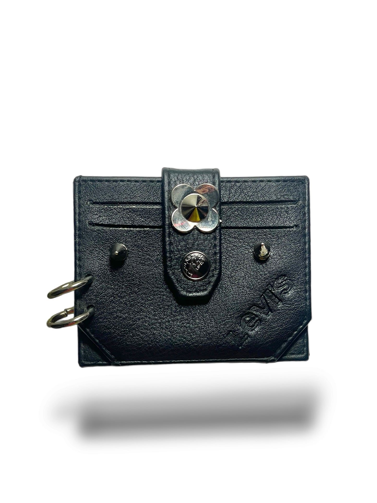 Black vintage card holder