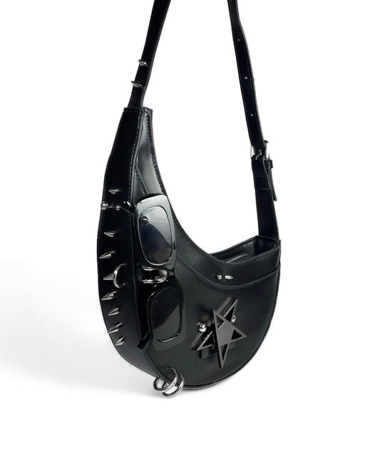 Punk mini hobo bag