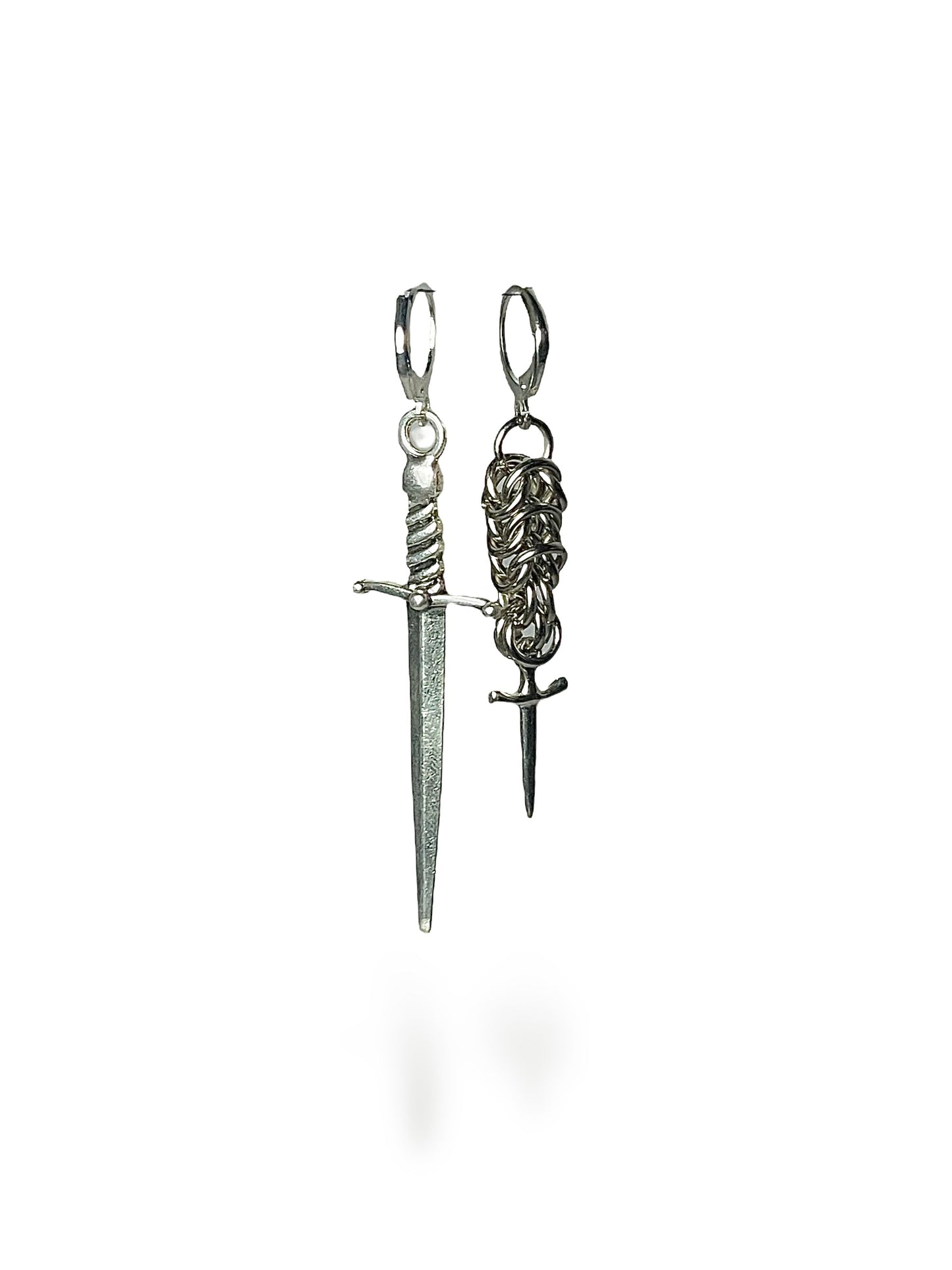 Sword earrings