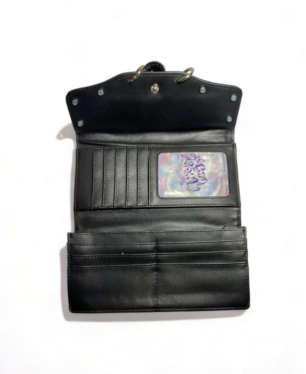 Guess black punk wallet