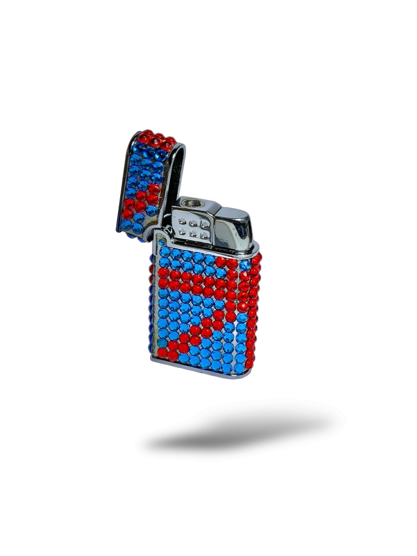 Rhinestone flag lighter