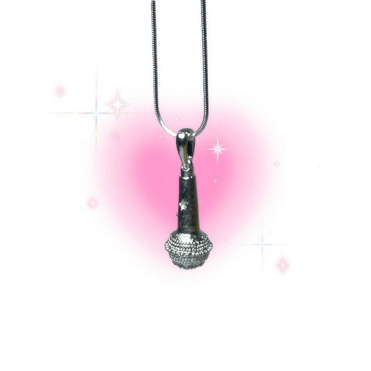 Microphone necklace 🎤