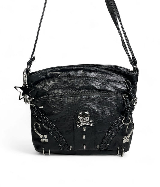 Gothic pocket shoulder bag