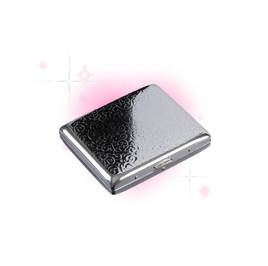 Silver cigarette box